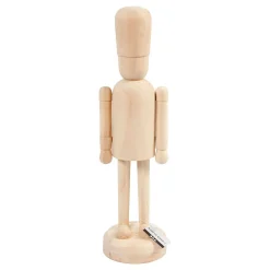 Houten Figuur op Voet, 45cm-Creativ Company Clearance