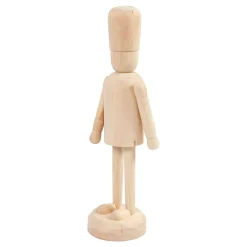 Houten Figuur op Voet, 45cm-Creativ Company Clearance