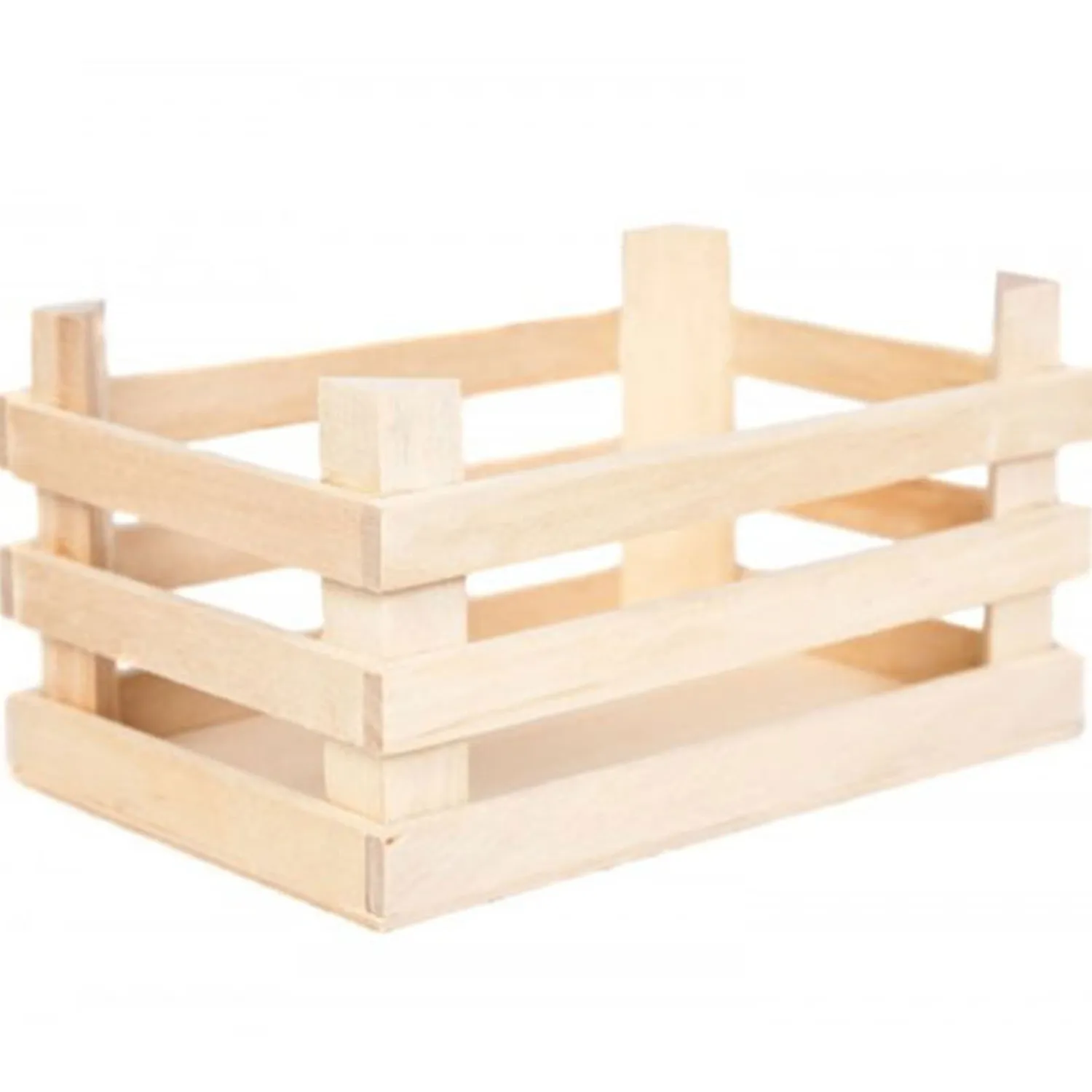 Houten Fruitkratje, 18x12x9,5cm>Playwood Clearance