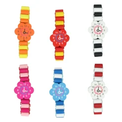 Houten Gekleurde Horloge> Hot