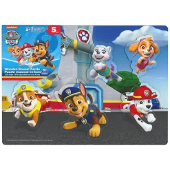 Houten Geluidenpuzzel PAW Patrol (Engelstalig), 5st.-Spin Master Hot
