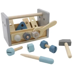 Houten Gereedschapskist Draagbaar, 17dlg.- Sale