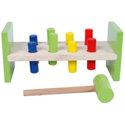 Houten Hamerbank Groen, 10dlg.-