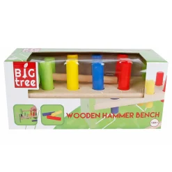 Houten Hamerbank Groen, 10dlg.-