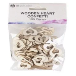 Houten Hartjes Decoratie- Discount