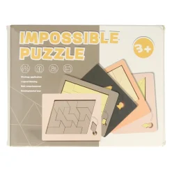 Houten Impossible Denkpuzzel- Outlet