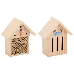 Houten Insectenhotel Vlinders/Bijen