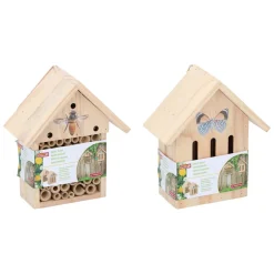 Houten Insectenhotel Vlinders/Bijen