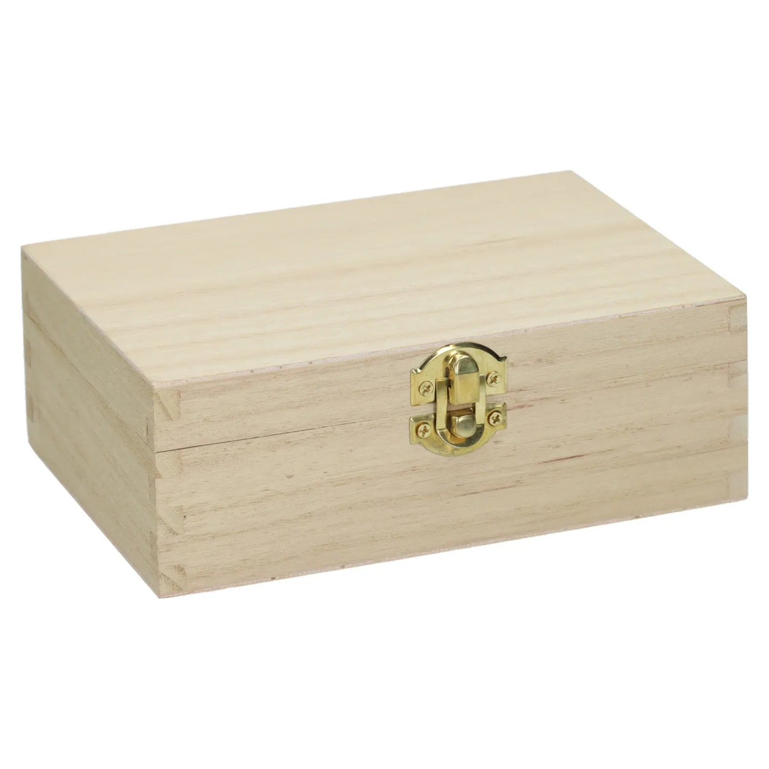 Houten Kaarten Kist met 2 Vakken en Klepdeksel-Playwood Discount