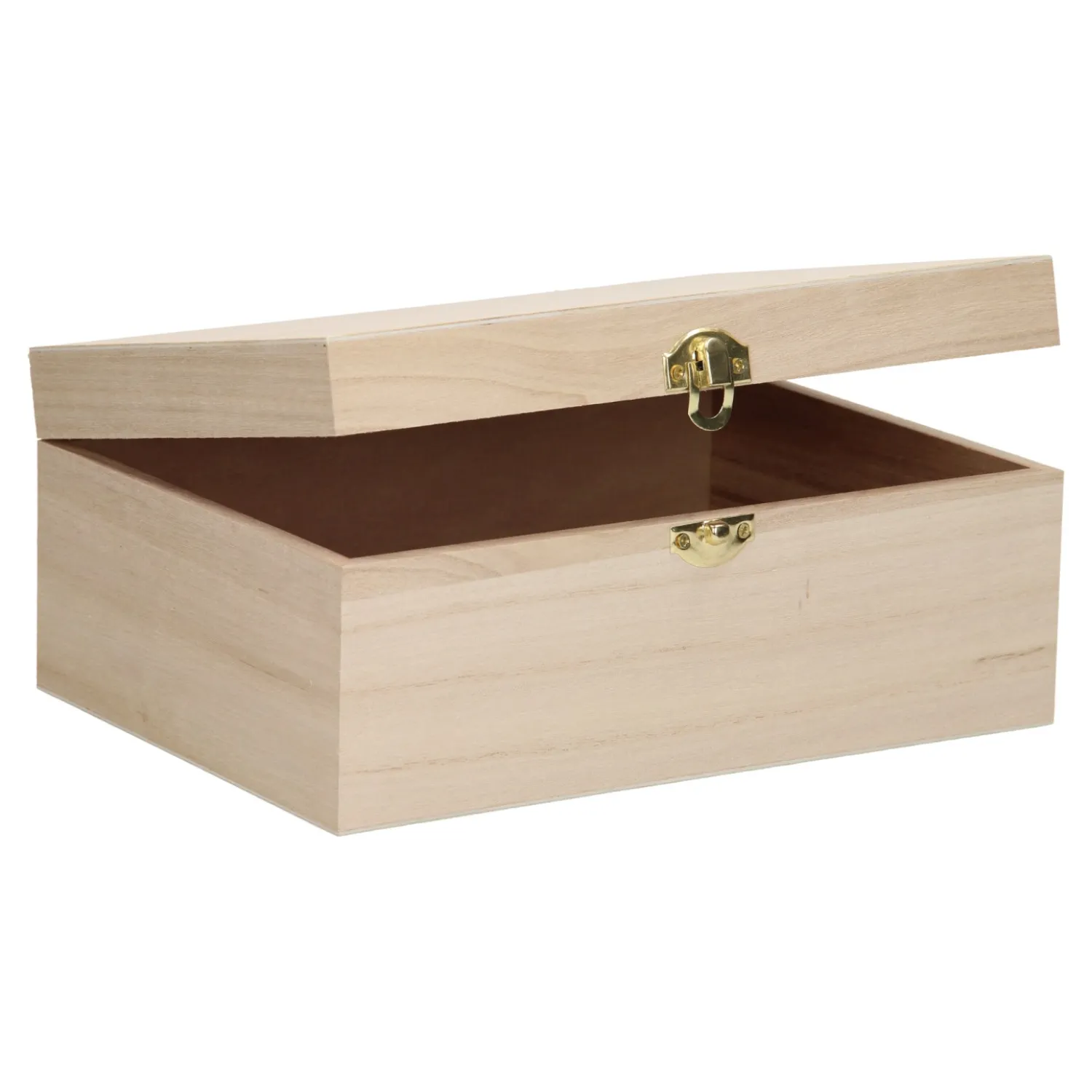Houten Kist A5 Formaat met Klepdeksel-Playwood Outlet