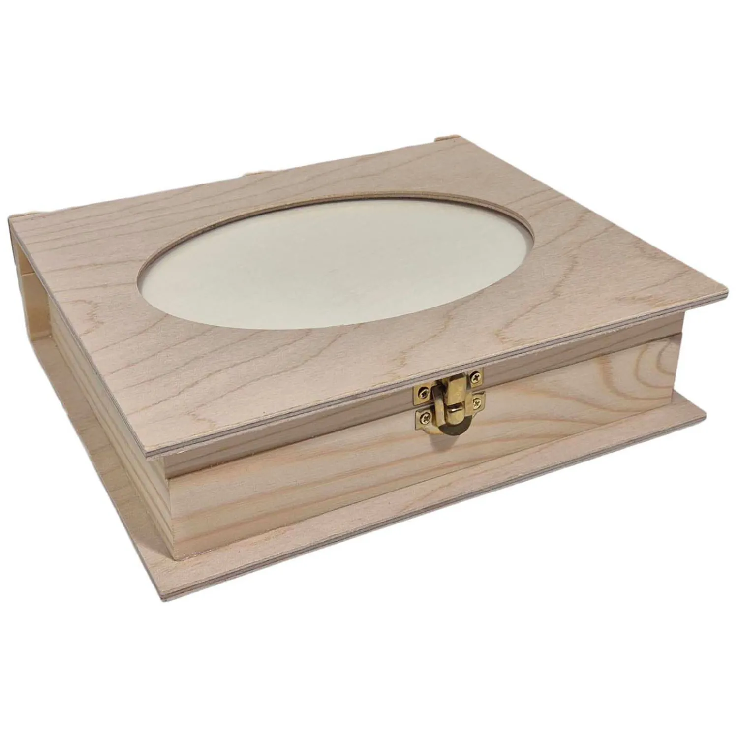 Playwood Houten Kist Boekvorm met Fotolijst Outlet