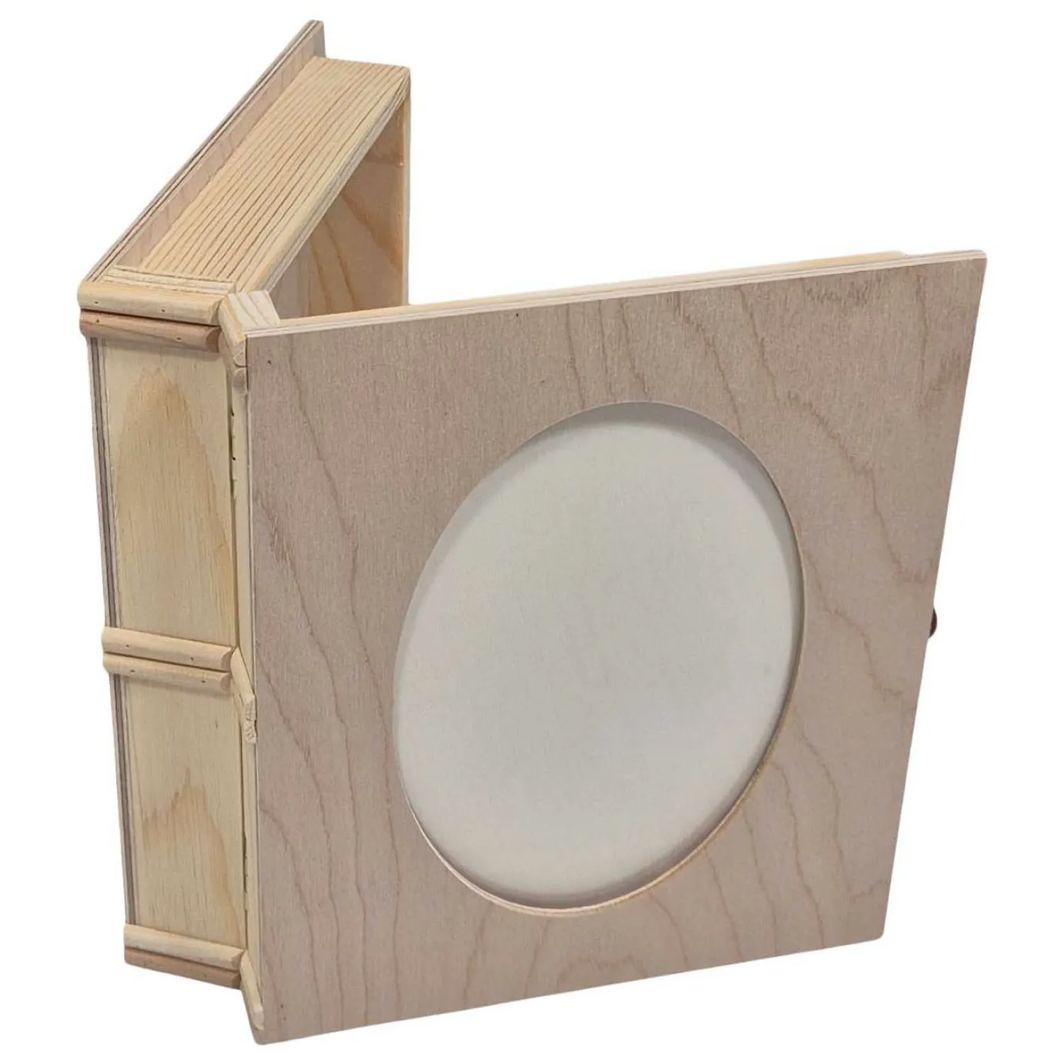 Playwood Houten Kist Boekvorm met Fotolijst Outlet