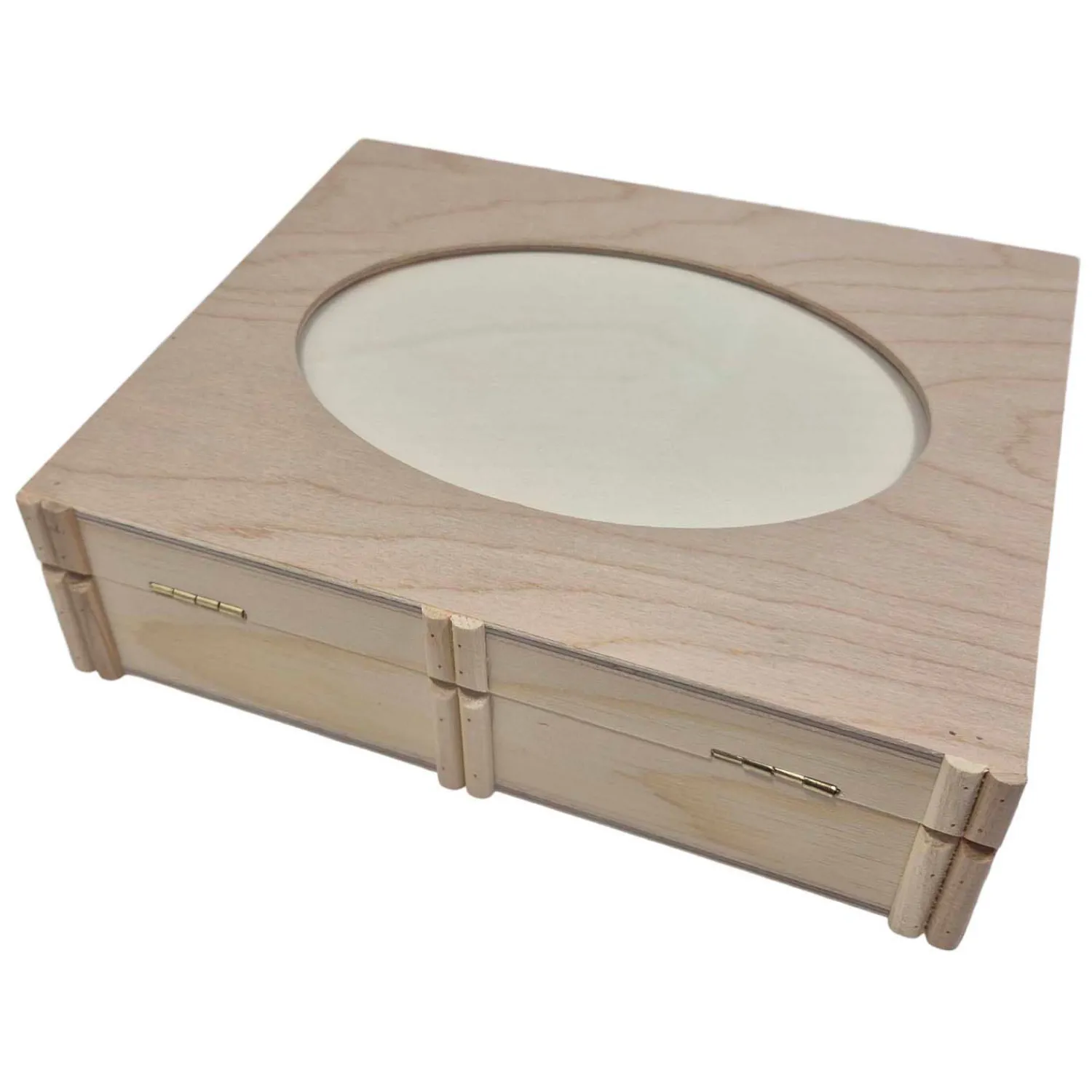 Playwood Houten Kist Boekvorm met Fotolijst Outlet