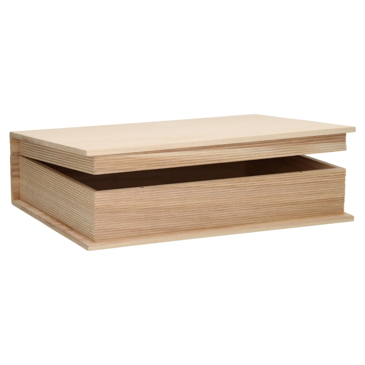 Houten Kist in Boekvorm-Playwood Discount