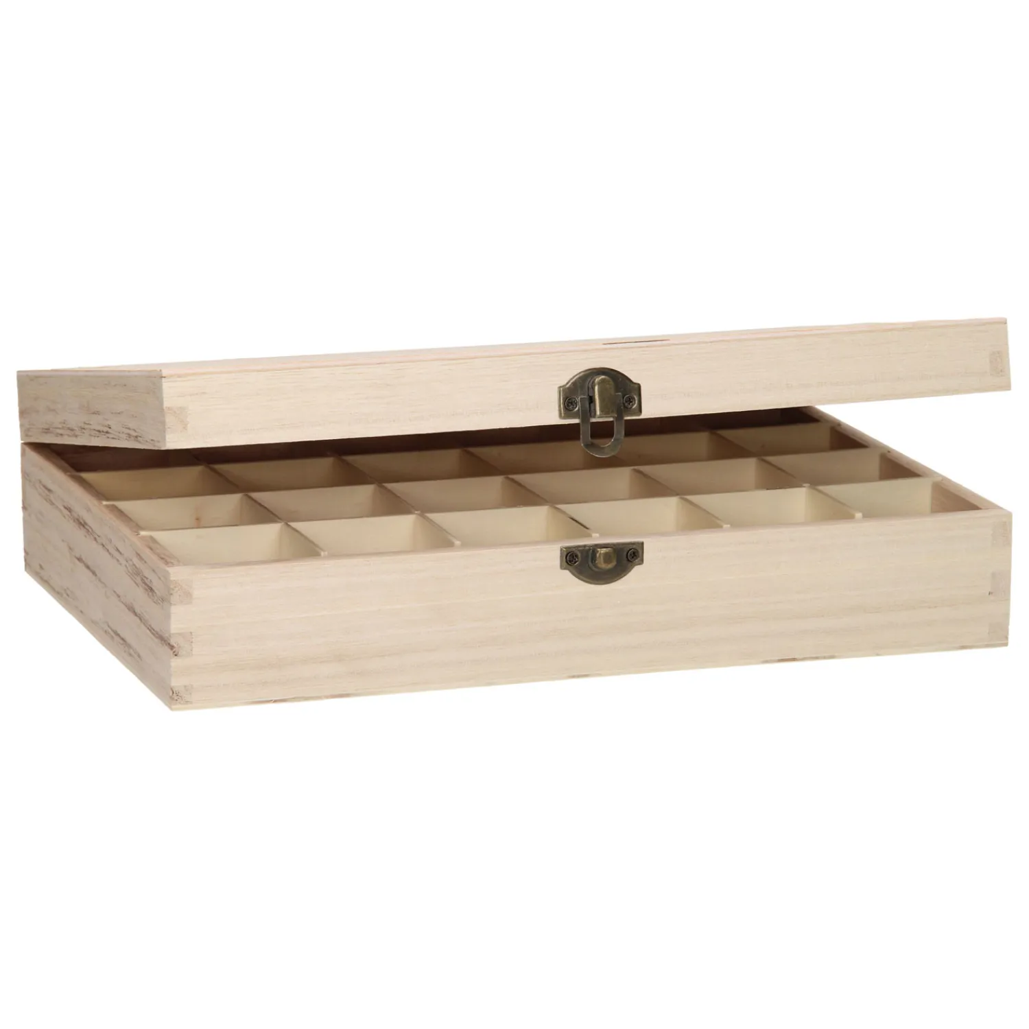 Houten Kist met 24 Vakken-Playwood Hot
