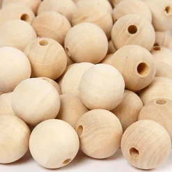 Houten Kralen, Ø 2cm, 200st.-Creativ Company Clearance