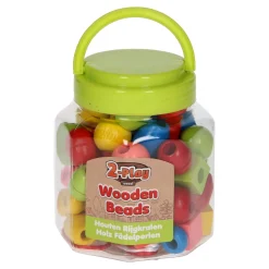 Houten Kralenset, 72st.-