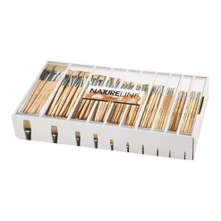 Houten Kwasten,  Nr. 00-22, Korte Steel, 120st.-Creativ Company