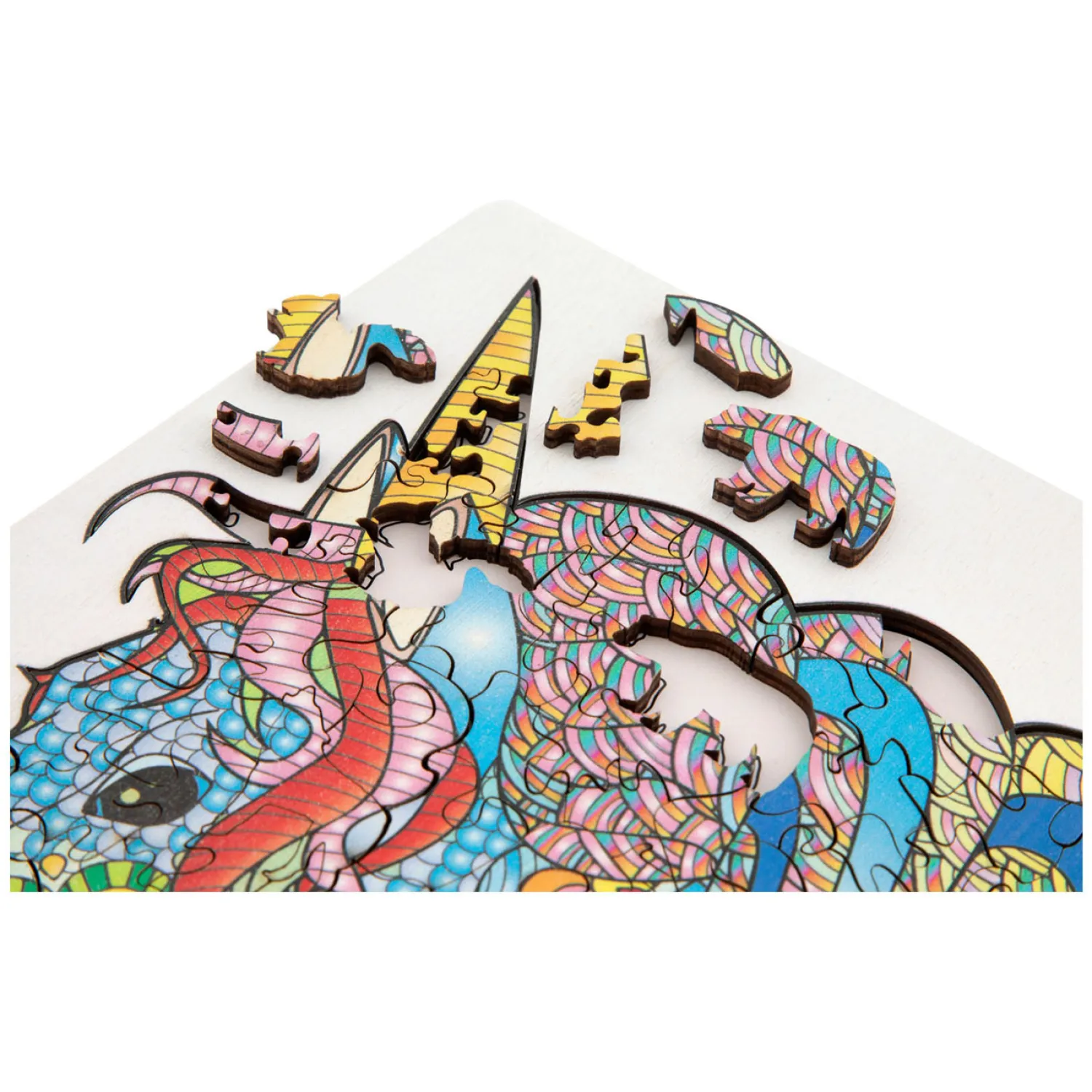 Houten Legpuzzel Eenhoorn, 137st.-Creative Craft Group Clearance