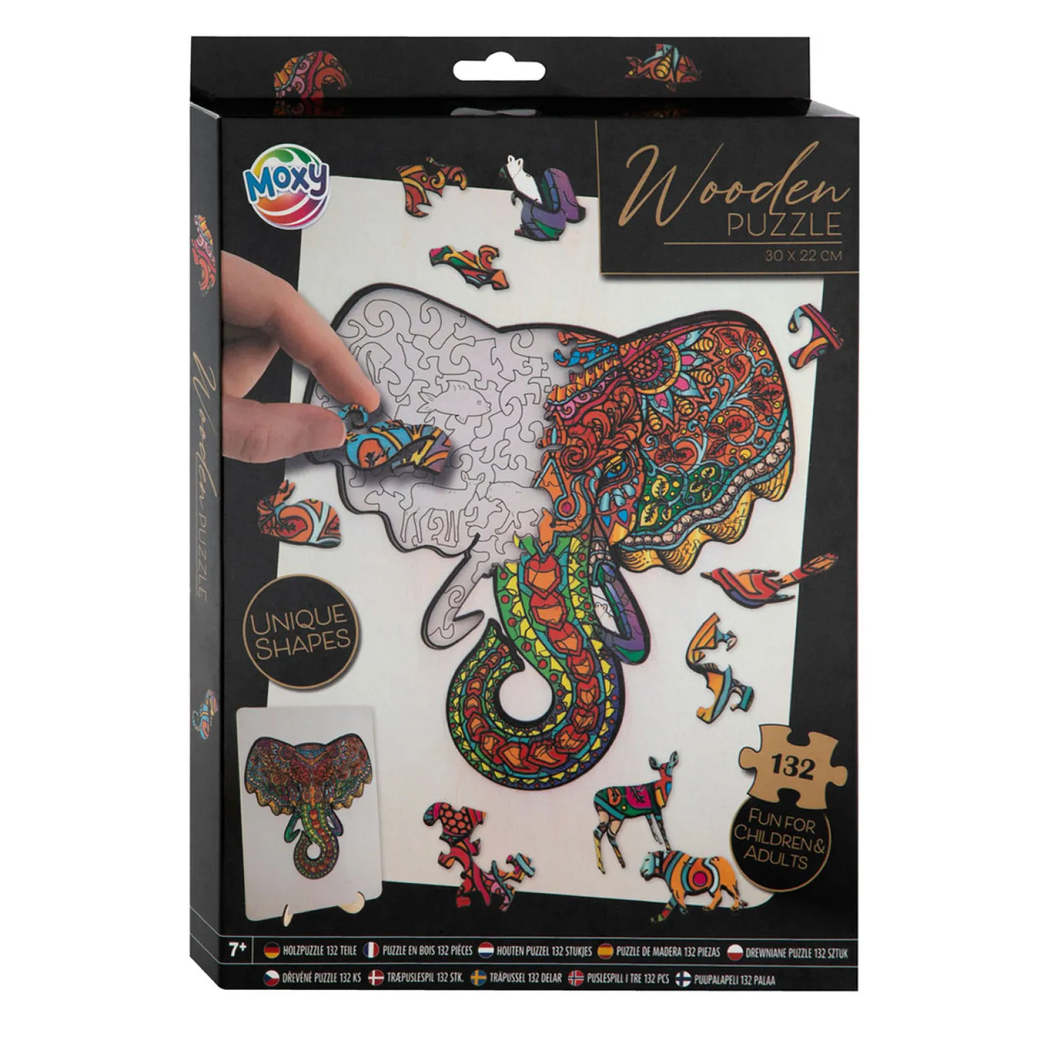 Creative Craft Group Houten Legpuzzel Olifant, 132st. New