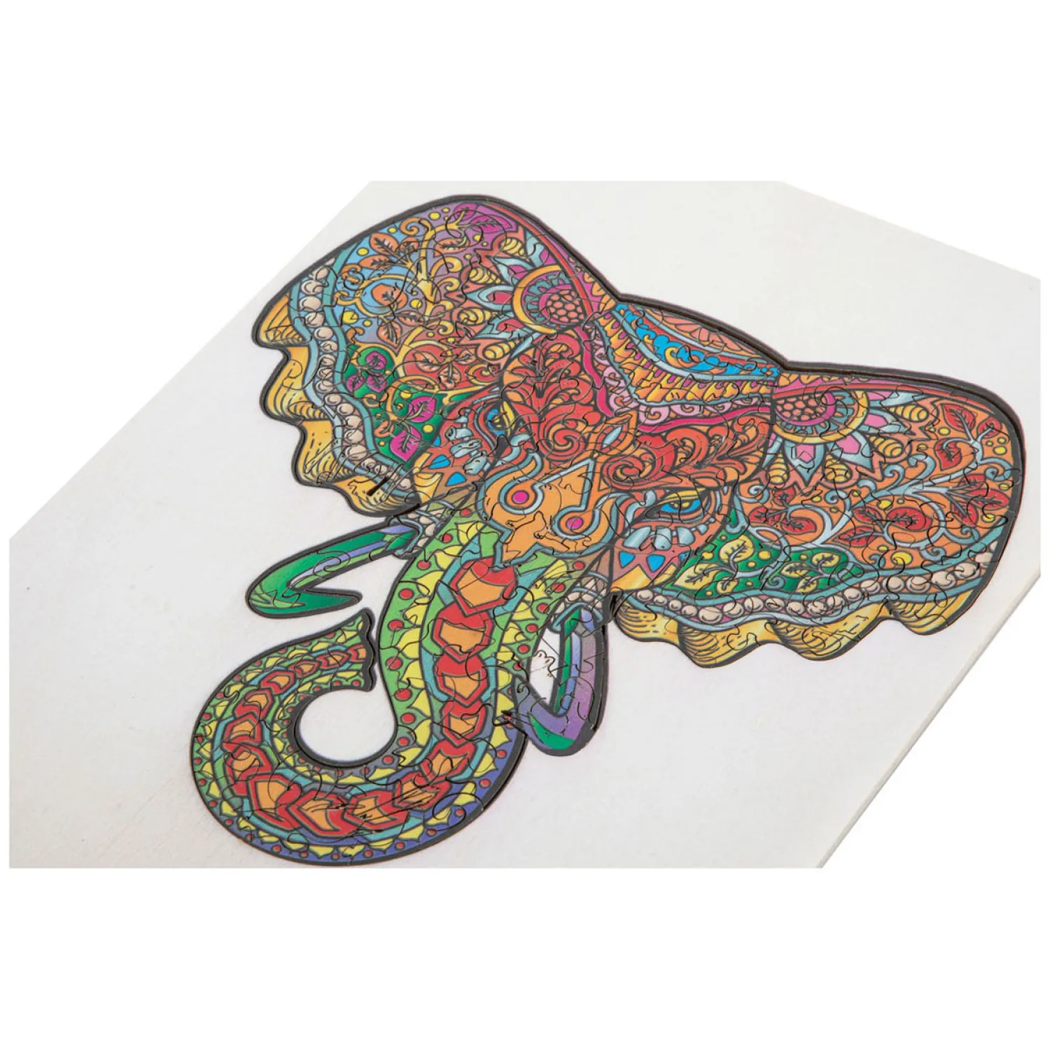 Creative Craft Group Houten Legpuzzel Olifant, 132st. New