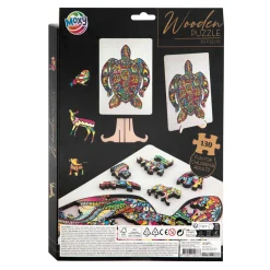 Houten Legpuzzel Schildpad, 130st.><noscript><img width=