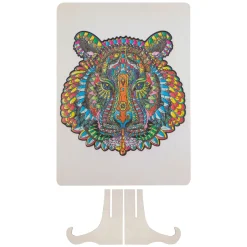 Houten Legpuzzel Tijger 130st.><noscript><img width=