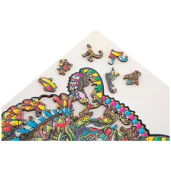 Houten Legpuzzel Tijger 130st.><noscript><img width=