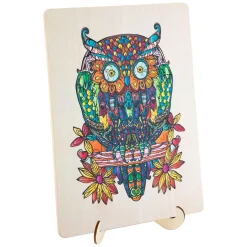 Houten Legpuzzel Uil, 133st.>Creative Craft Group