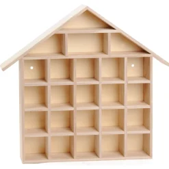 Houten Letterbak Huis-Playwood