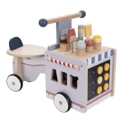 Houten Loopfiets Ijskar Jack & Jacky- Outlet