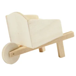 Houten Mini Kruiwagen>Creativ Company Online
