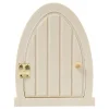 Houten Miniatuur Deur met Scharnieren, 13x10cm-Creativ Company Sale