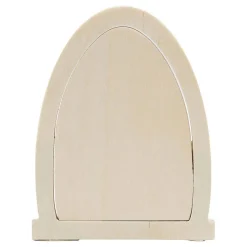 Houten Miniatuur Deur met Scharnieren, 13x10cm-Creativ Company Sale