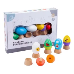 Houten Muziek Eieren- Clearance