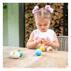 Houten Muziek Eieren- Clearance