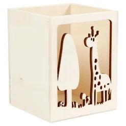 Houten Pennenbakje Giraffe><noscript><img width=