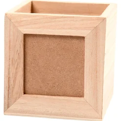 Houten Pennenbakje met Fotolijstje>Creativ Company Hot