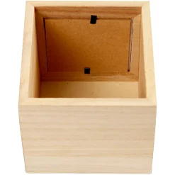 Houten Pennenbakje met Fotolijstje><noscript><img width=