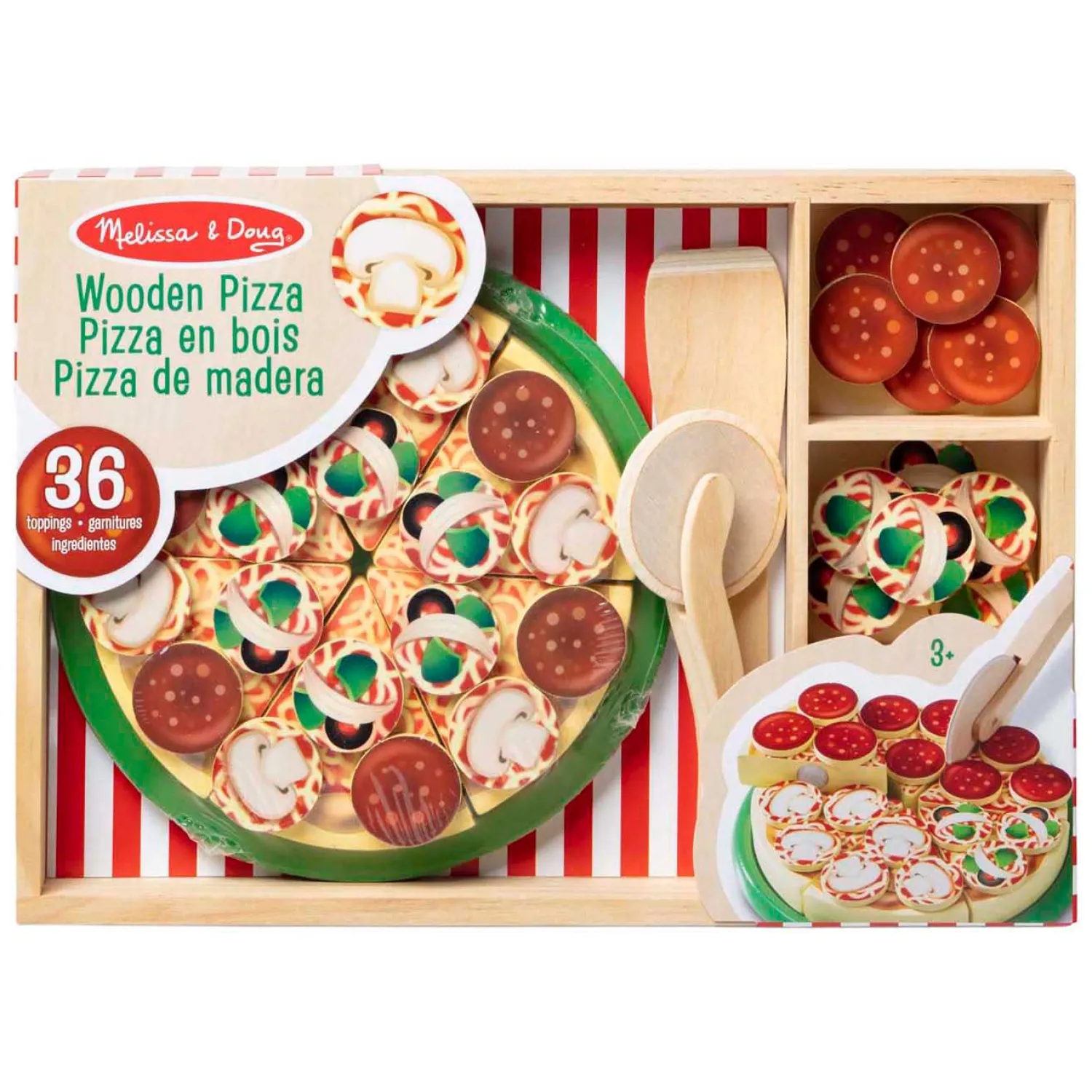 Houten Pizza Party Speelset - 36dlg.>Spin Master Sale