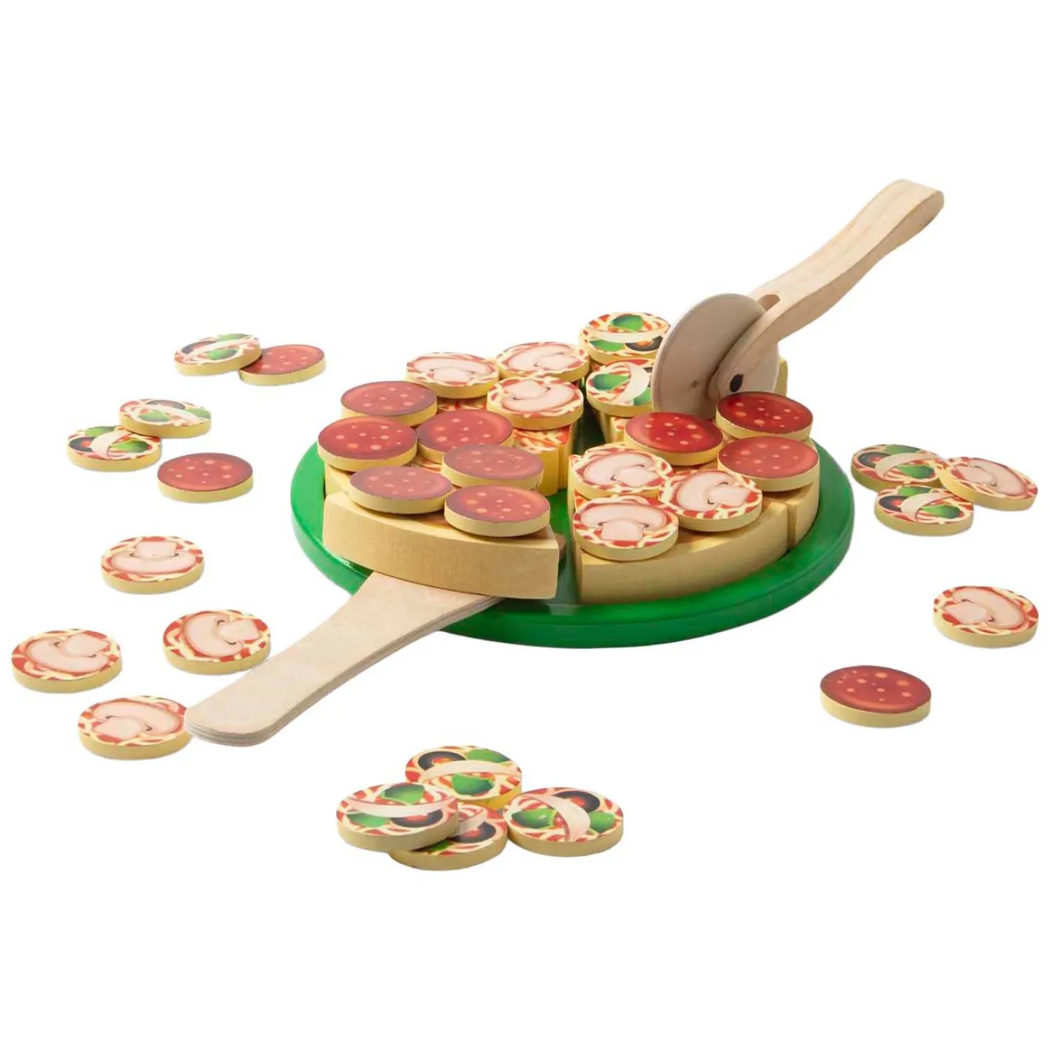 Houten Pizza Party Speelset - 36dlg.>Spin Master Sale