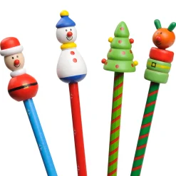Houten Potlood Kerst- Discount