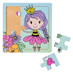 Duckiez Houten Puzzel (Prinses, Eenhoorn of Zeemeermin) Discount