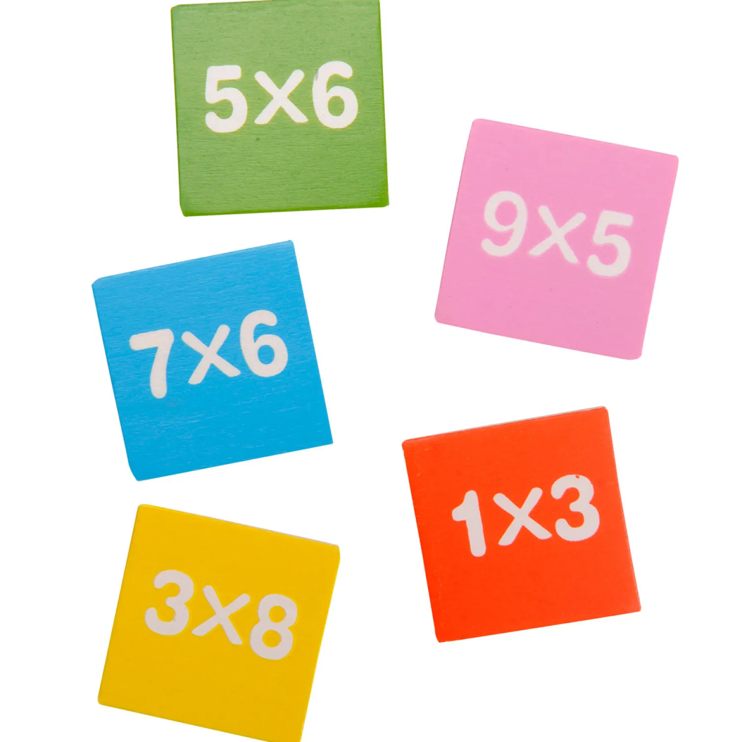 Houten Rekendomino - Vermenigvuldigen, 81dlg.-Topbright Online