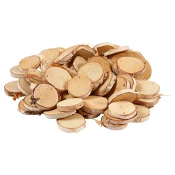 Houten Schijven met Gat, 500 gram-Creativ Company Hot