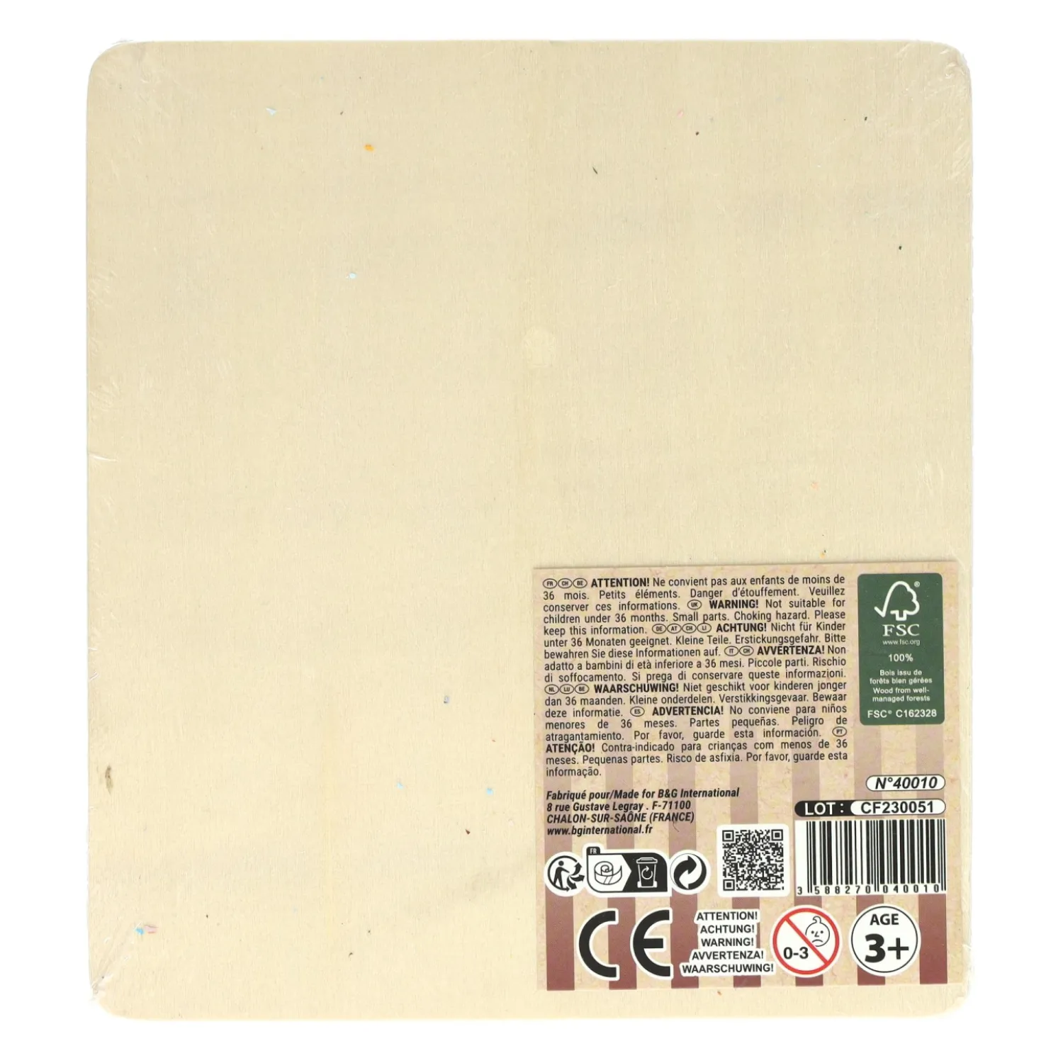 Houten Schuifpuzzel Wilde Dieren, 15st.>