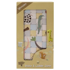 Houten Slangen en Ladders Spel- Online