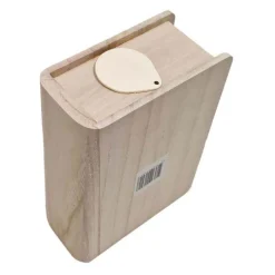Houten Spaarpot Boekvorm Paulownia>Playwood New