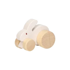 Houten Speelfiguur - Konijn op Wielen> Sale