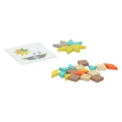 Houten Spelletje in Blikje - Mosaic Puzzel- Online